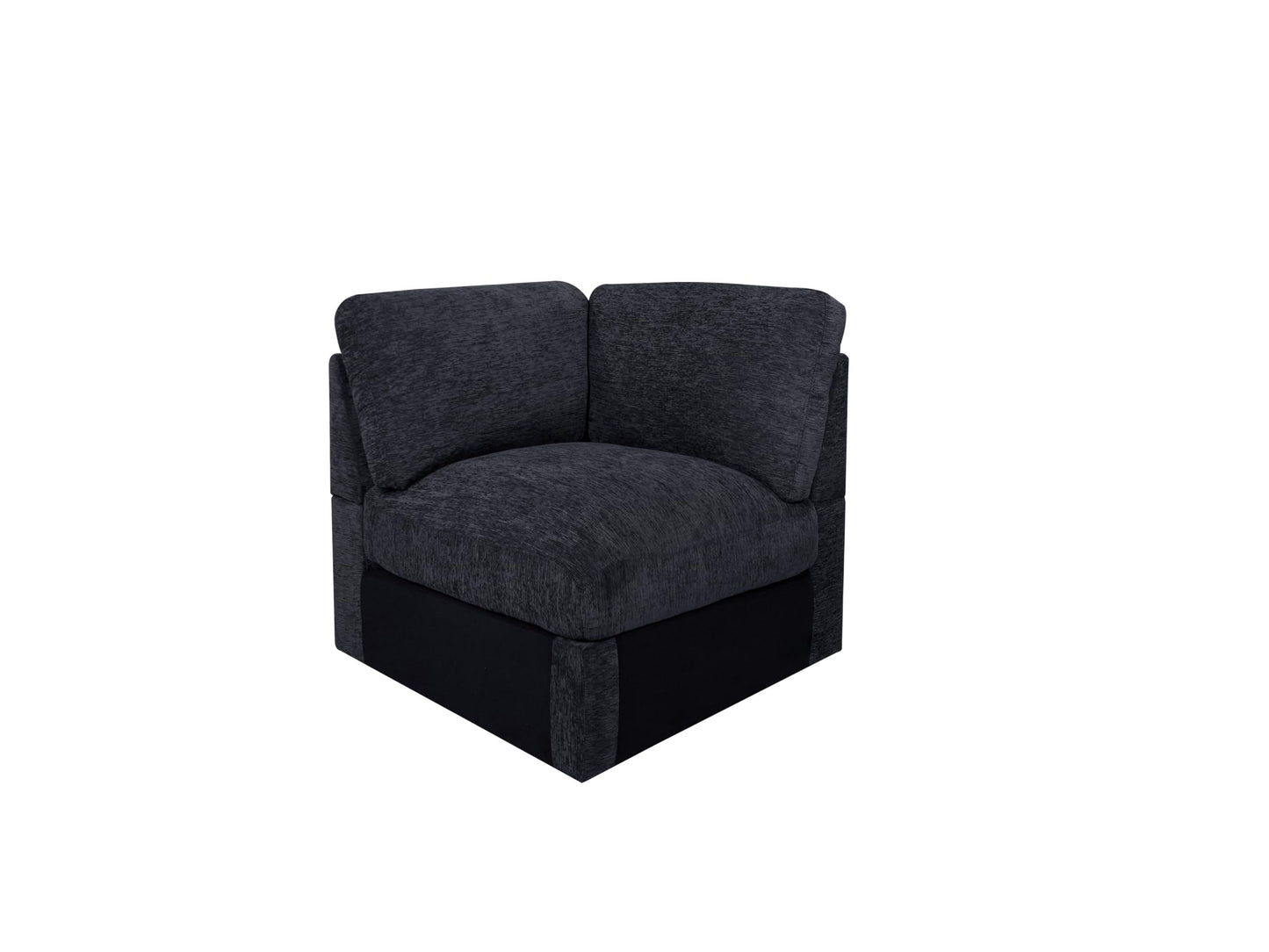 YOPTO 127" Modular Sectional Sofa,Modern Oversized Cloud Couch with Cup Holder&USB Port,7 Seat Convertible L-Shaped Chenille Sofas W/Ottoman,Pillows&Storage Box,Comfy Couches for Living Room,Dark Gray