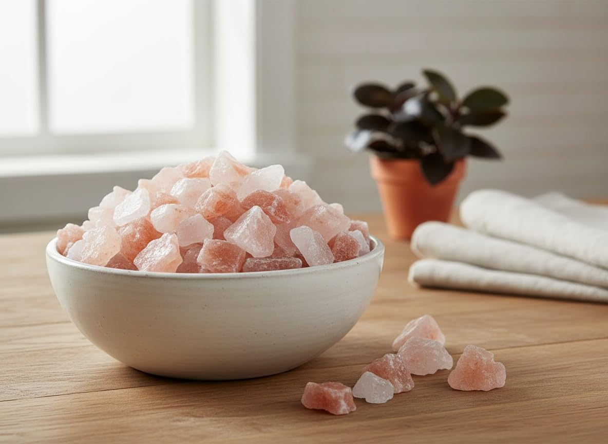 Himalayan Salt Chunk Grade FOOD GRADE Perfect for Sole Kosher and Keto & Paleo Diet Preferred 5 Pounds!