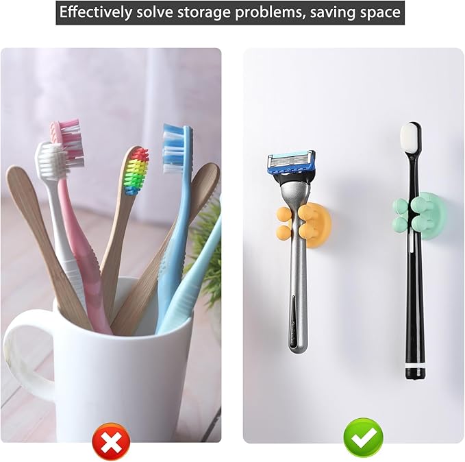 iBetterLife Silicone Toothbrush Holders