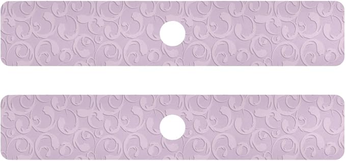 Kitchen Sink Splash Guard 2 PCS 30 Inch Sink Faucet Mat Splash Guard