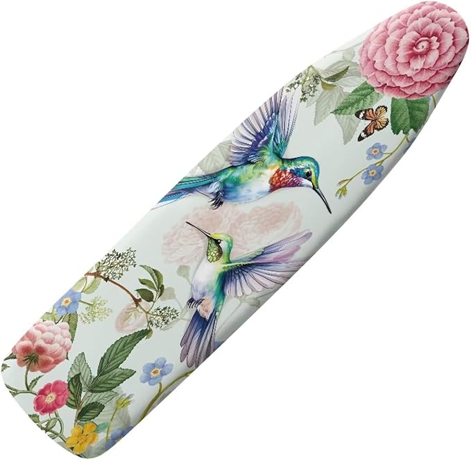Floral Hummingbird Ironing Board Covers Standard Stylish Washable Ironing Board