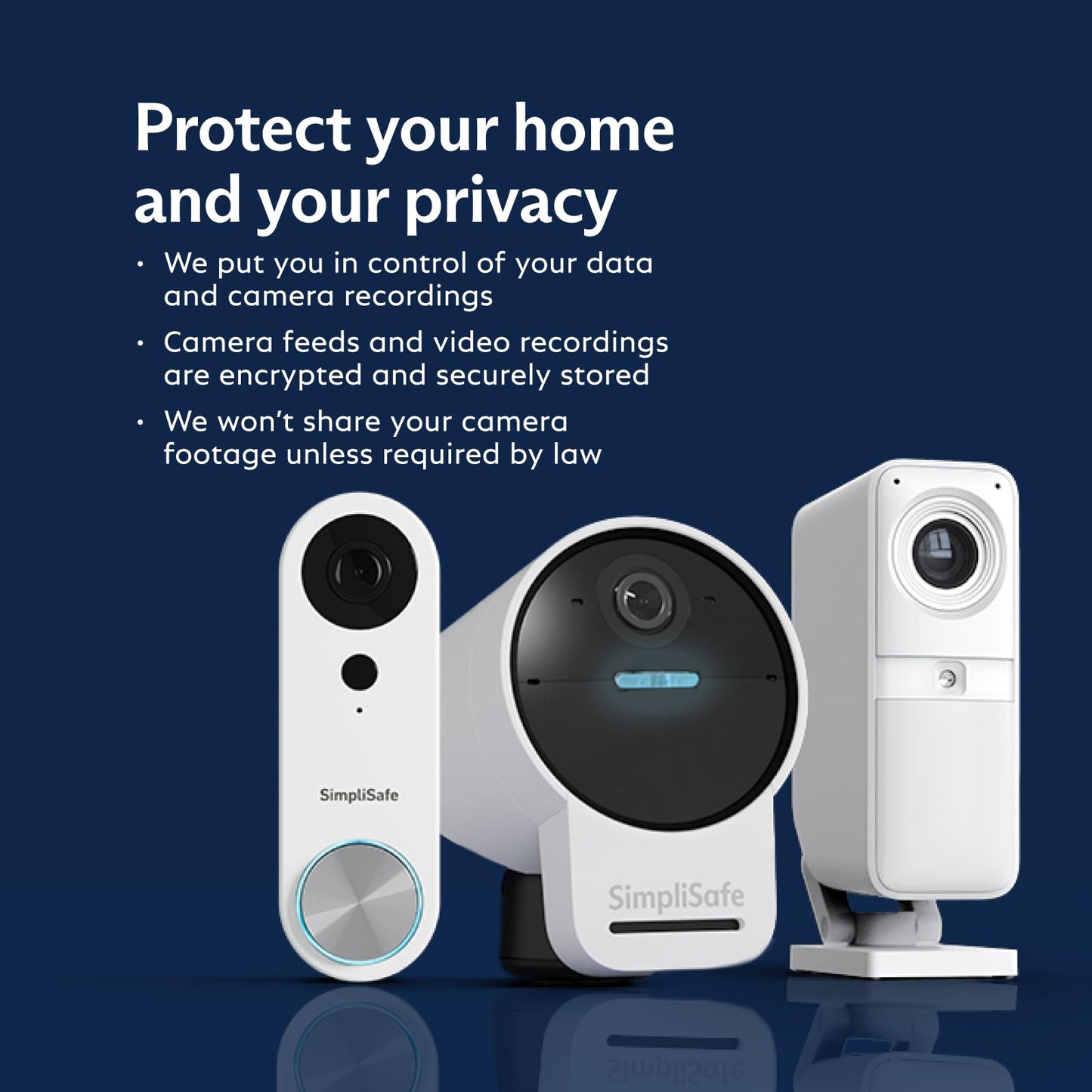 SimpliSafe 10 Piece Wireless Home Security System with Outdoor Camera- Optional 24/7 Professional Monitoring - No Contract - Compatible with Alexa and Google Assistant
