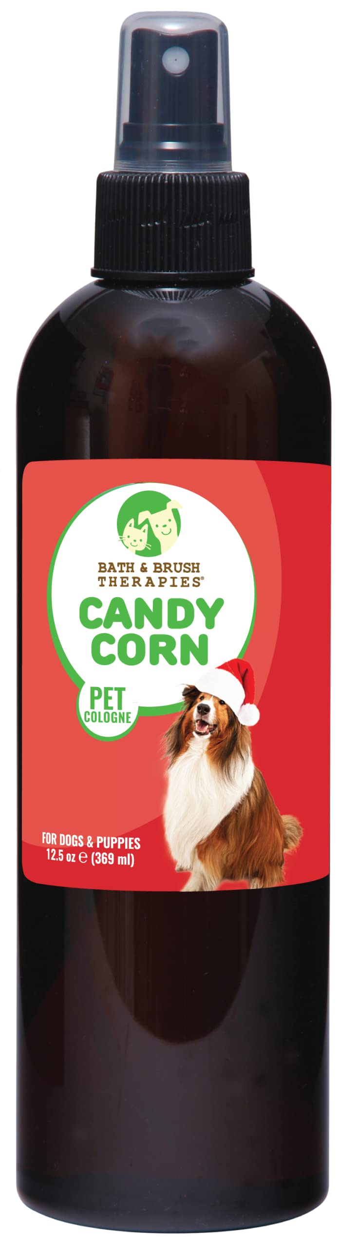 Showseason Animal Products Bath & Brush Therapies® Candy Corn Dog Cologne 12.5 oz | Dog Perfume Long Lasting | Deodorizing Spray