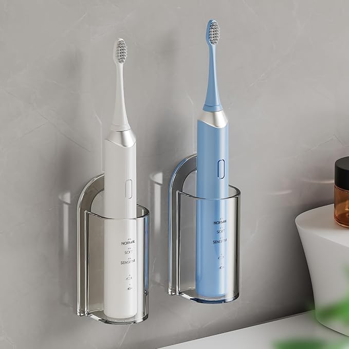 MOPMS Electric Toothbrush Holders, Wall Mounted Tooth Brushing Holder