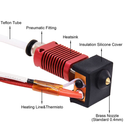 Creality Official Ender 3 Hotend Upgrade MK8 Hotend 24V for Ender-3 / Ender 3 V2 / Ender 3 Pro 3D Printer