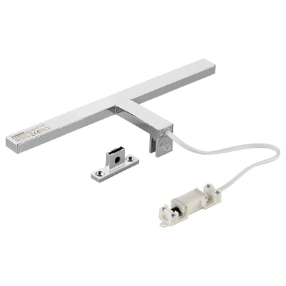 SEBSON® LED Bathroom Mirror Light 30cm, Mirror Lighting Cabinet Mounted + Clip On, Neutral White 4000K, 5W, 400lm, IP44-300x95x41mm