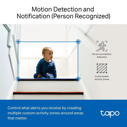 Tapo TC60 Indoor Camera House Security Camera, WiFi Camera, No Monthly Fee, AI Detection, Dog Puppy Camera, Baby Camera Monitor, CCTV, 2-way Talk, Advanced Night Vision, Works with Alexa & Google