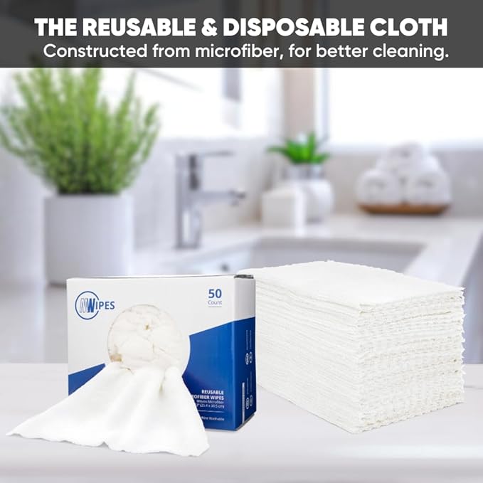 Microfiber Rags in A Box