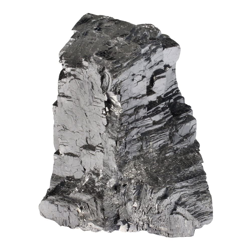 Pachamama Essentials Raw Galena Healing Crystal, Mineral Specimen - Great for Science Classrooms - Approx. 1"-2" 1pc