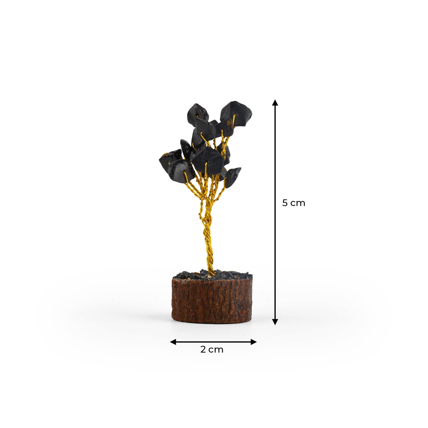 Gemstone Tree Crystal Decorative Handmade Miniture Pedh for Fengshui Vaastu Home Office and Gifting (Crystal Tree)