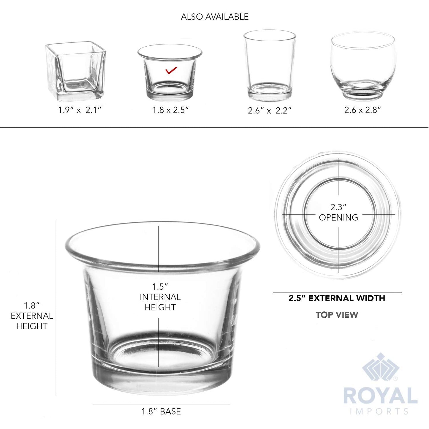 Royal Imports Candle Holder Hanging Oyster Votive Tealight Glass for Wedding, Birthday, Holiday & Home Decoration, Set of 12