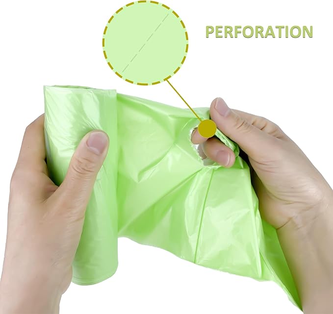 2-2.6 Gallon Trash Bags, Inwaysin Bathroom Garbage Bags, Biodegradable Small