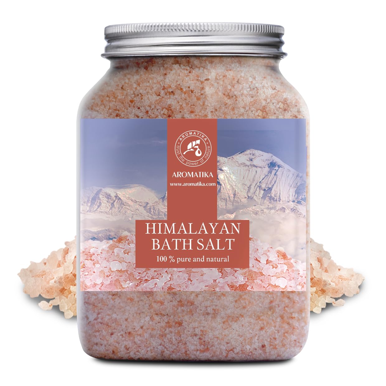 Himalayan Pink Crystals – Natural Mineral Salt – 2 × 46 oz Set – Coarse Crystals for Bath, Spa, and Home Relaxation – Skin Care, Body Soak, Aromatherapy