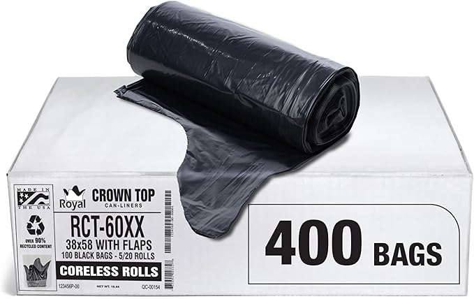 Aluf Plastics RCT-60XX Star Sealed Coreless Rolls