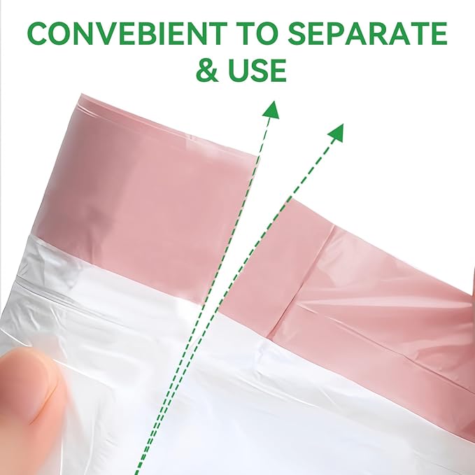 Small 4 Gallon Trash Bags for Bathroom & Bedroom, Drawstring Garbage Bags for