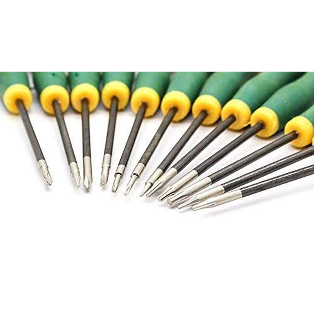 MMOBIEL Magnetic Torx Screwdrivers Set - T2 T3 T4 T5 T6 T8-12 Pcs Screwdriver Set Compatible with iPhone, iPad, MacBook Pro/Air, Laptop, Tablet and More - Repair Kit