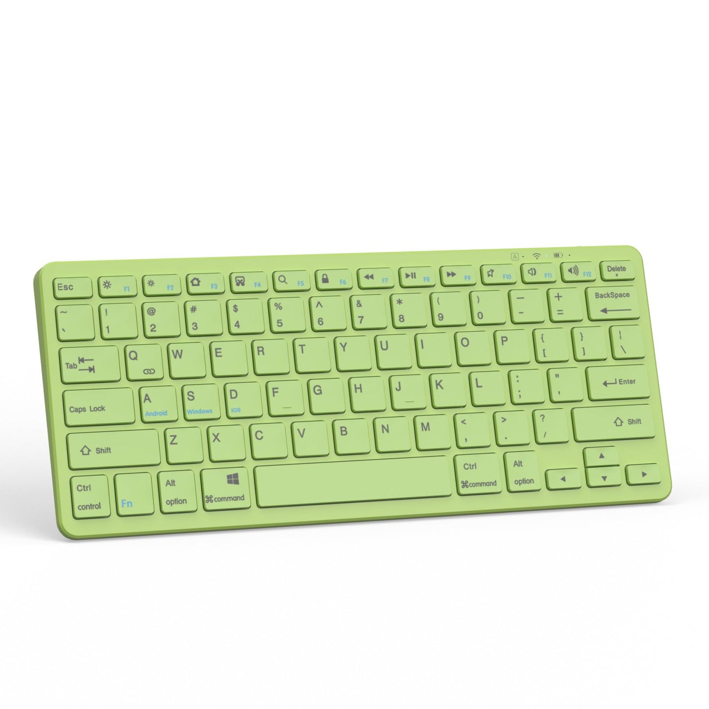 MMK Bluetooth Keyboard, Tablet Keyboard Compatible iPad 11th Generation,iPad 10th/9th/8th & Air 5th/4th, iPda Pro 13/12.9/11-Inch and Air 13/11-Inch Models and More Bluetooth-Enabled Devices-White