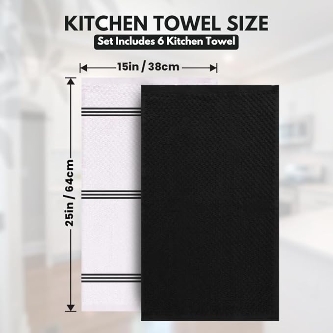 Infinitee Xclusives 100% Cotton Kitchen Towels