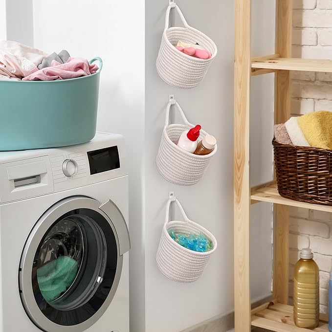 Fabric Wall Hanging Baskets