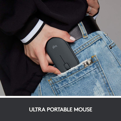 Logitech Slim Wireless Bluetooth Mouse for Mac - White