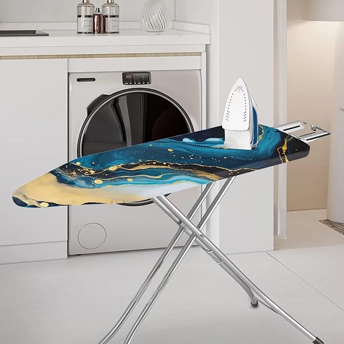 Blue Marble Print Iron Board Cover