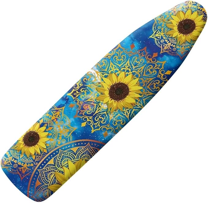 15x54 Inch Ironing Board Cover, Sunflower Printed Ironing Board Protector