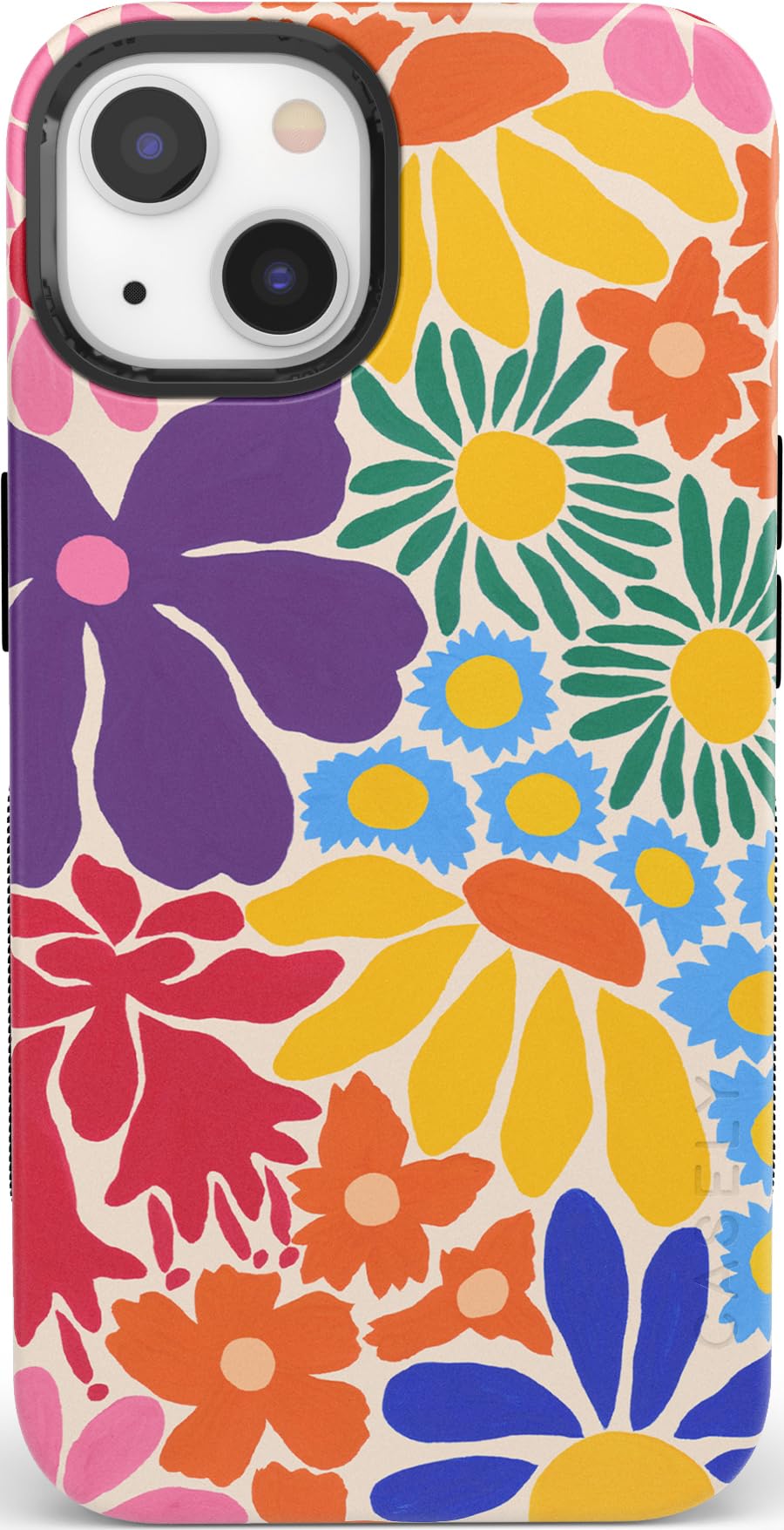 Casely iPhone 14 Plus Case | Sage Garden | Green Floral | Compatible with MagSafe | Bold Protective Design