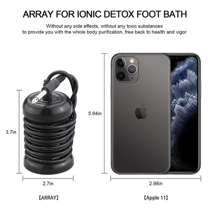 4 Pack Foot Detox Arrays - Super Replacement Ion Arrays for Ionic Foot Bath Machine, Portable for SPA Cleanse Machine
