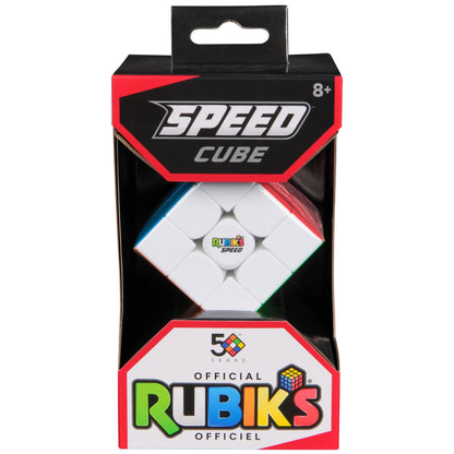 Rubik’s Cube, 3x3 Magnetic Speed Cube for super fast solves, problem-solving challenging brain teaser fidget toy for adults & kids ages 8+