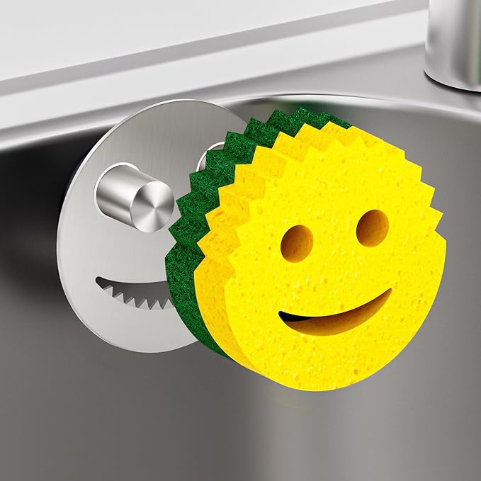 Sponge Holder for Kitchen Sink, Sink Caddy Organizer