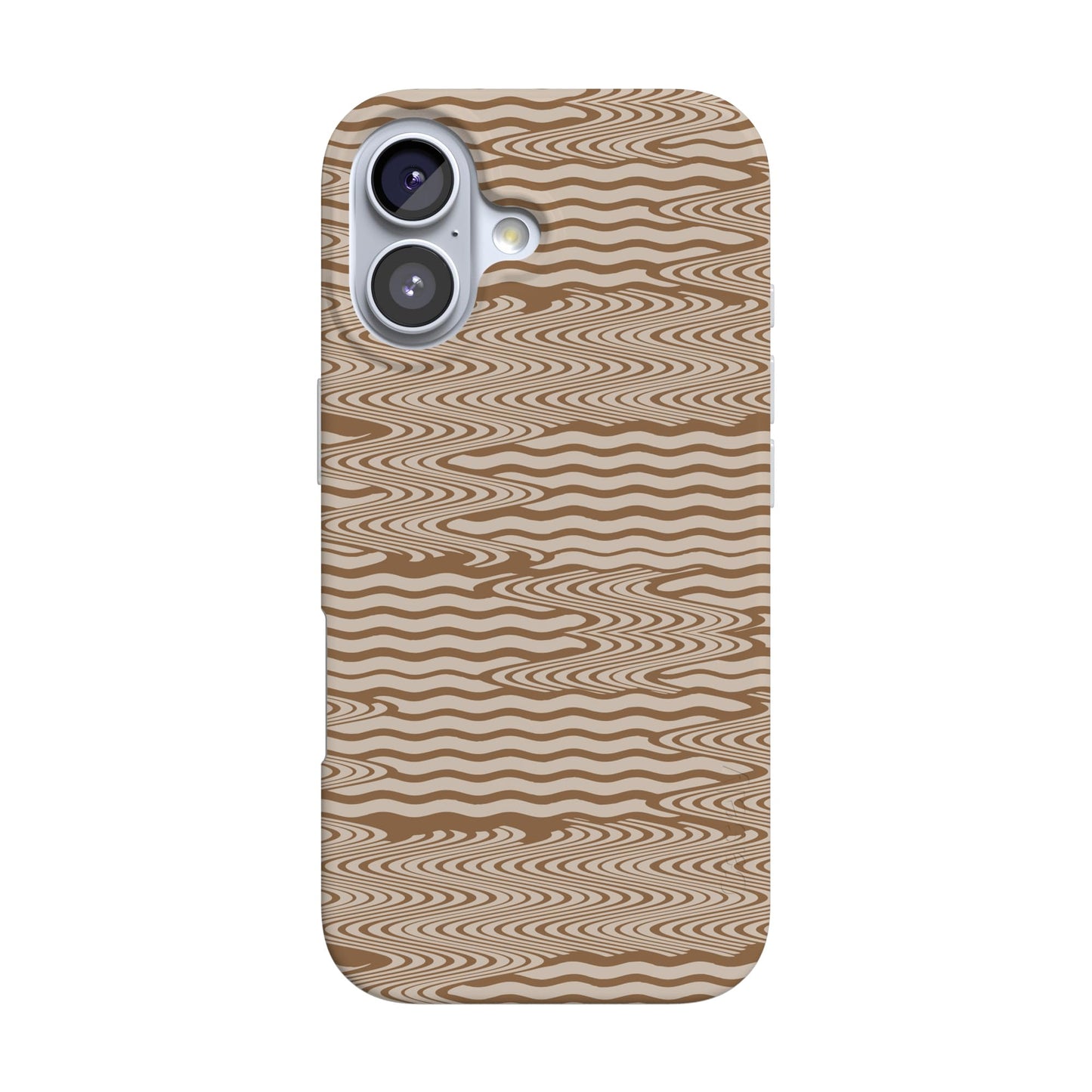 Casely iPhone 17 Case | Blue Stripes | Sunday Best | Compatible with MagSafe | Classic Ultra Slim Design