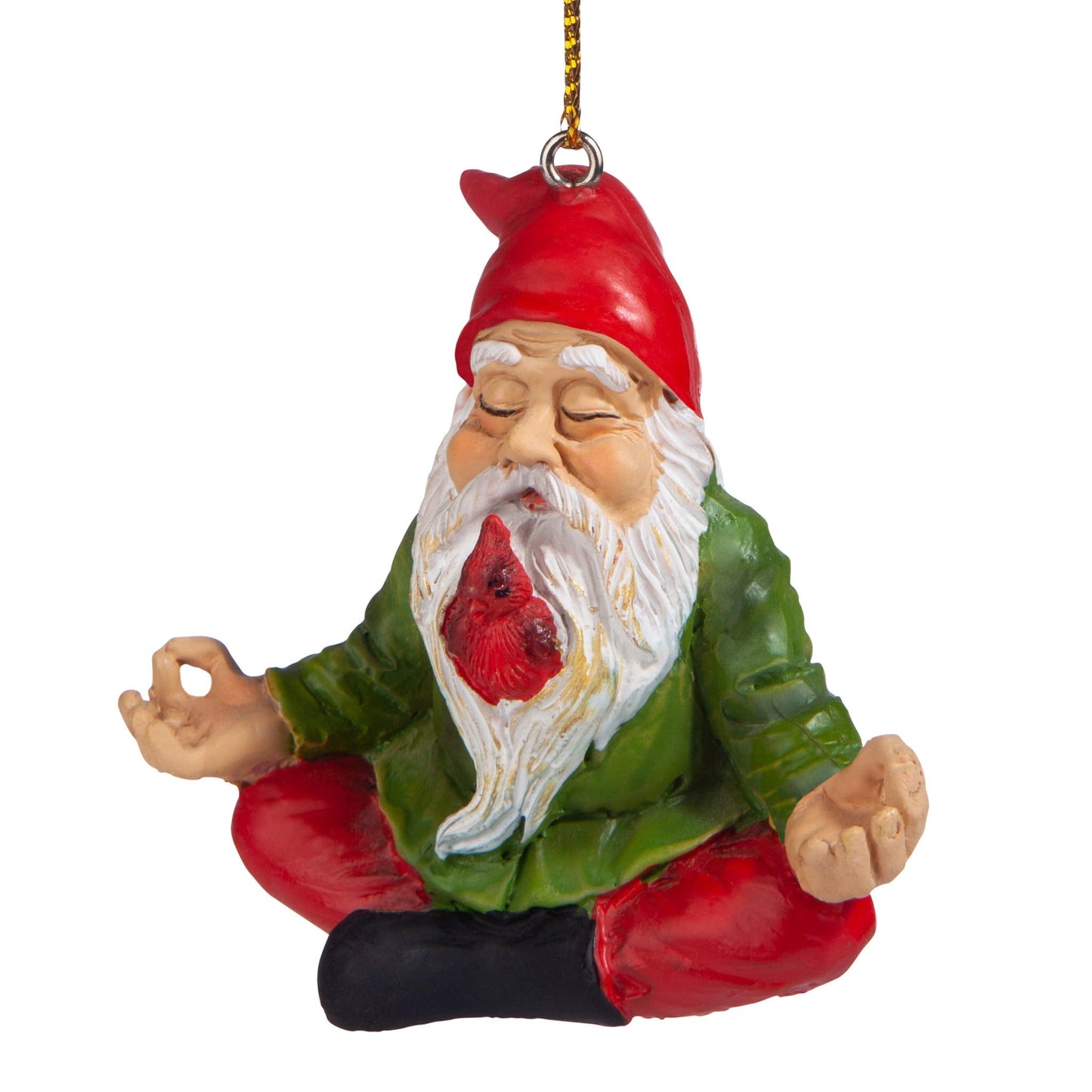 Zen Gnome Holiday Ornament: Set of 3