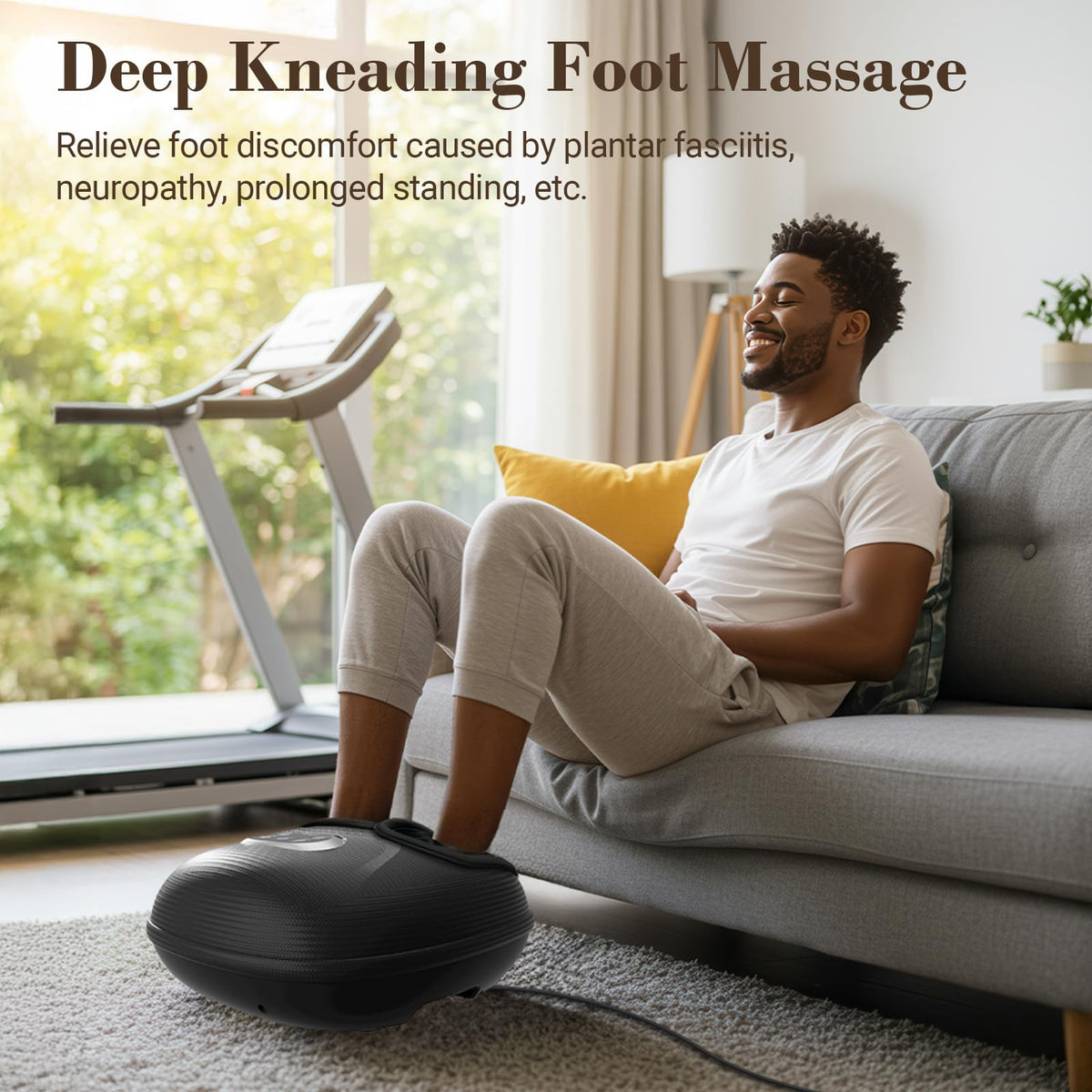 CuPiLo Foot Massager with Heat, FSA HSA Eligible Shiatsu Foot Massager Machine for Plantar Fasciitis, Vibration & Pressure for Neuropathy Pain, Gifts for Women Men, Fits Up to 12"