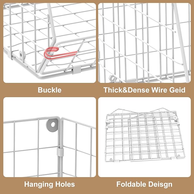 3 Tier Extra Large Closet Hanging Shelves