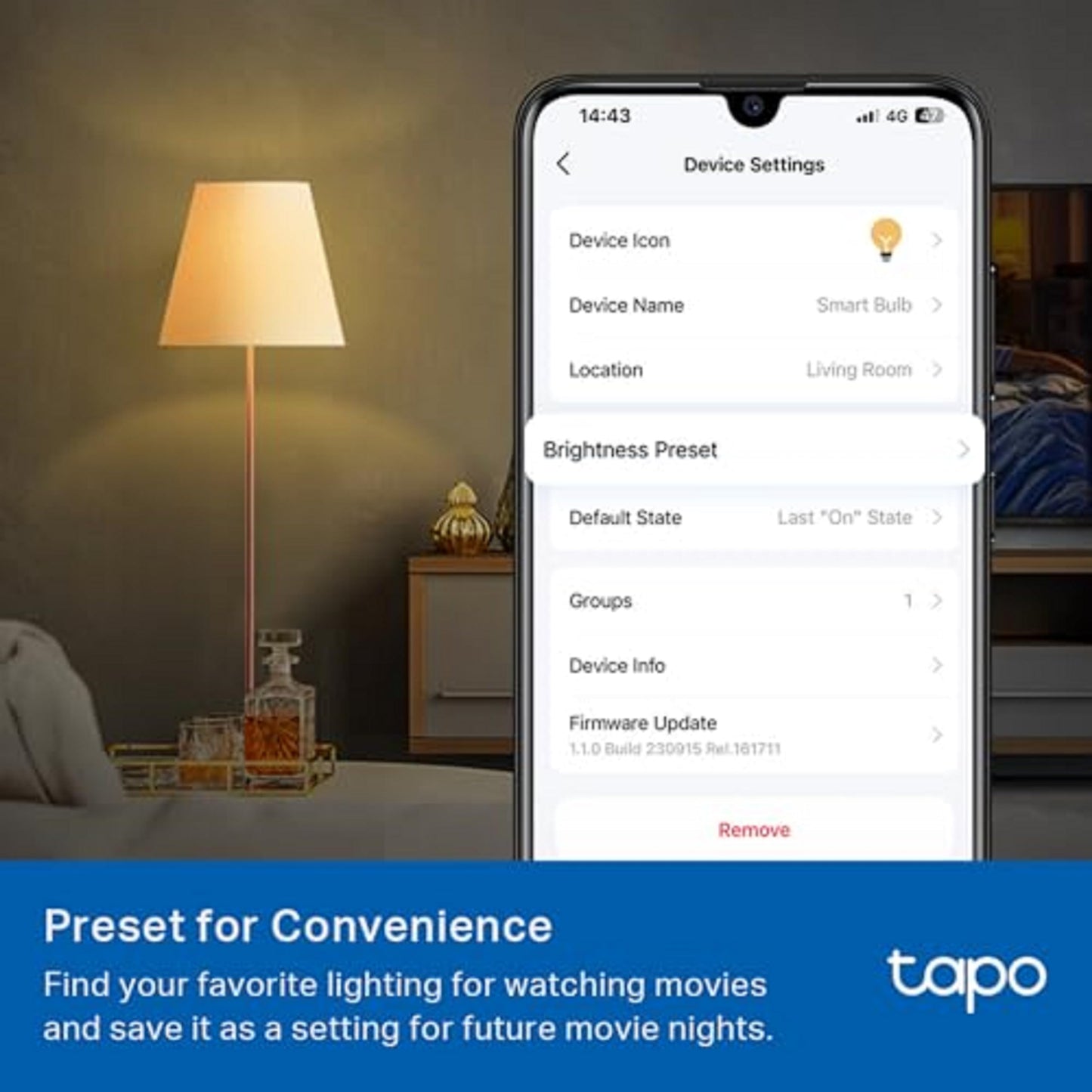 Tapo L510E Smart Bulb, Smart WiFi LED Light, E27, Works with Amazon Alexa(Echo and Echo Dot), Google Home, Dimmable Soft Warm White, No Hub Required [Energy Class F]