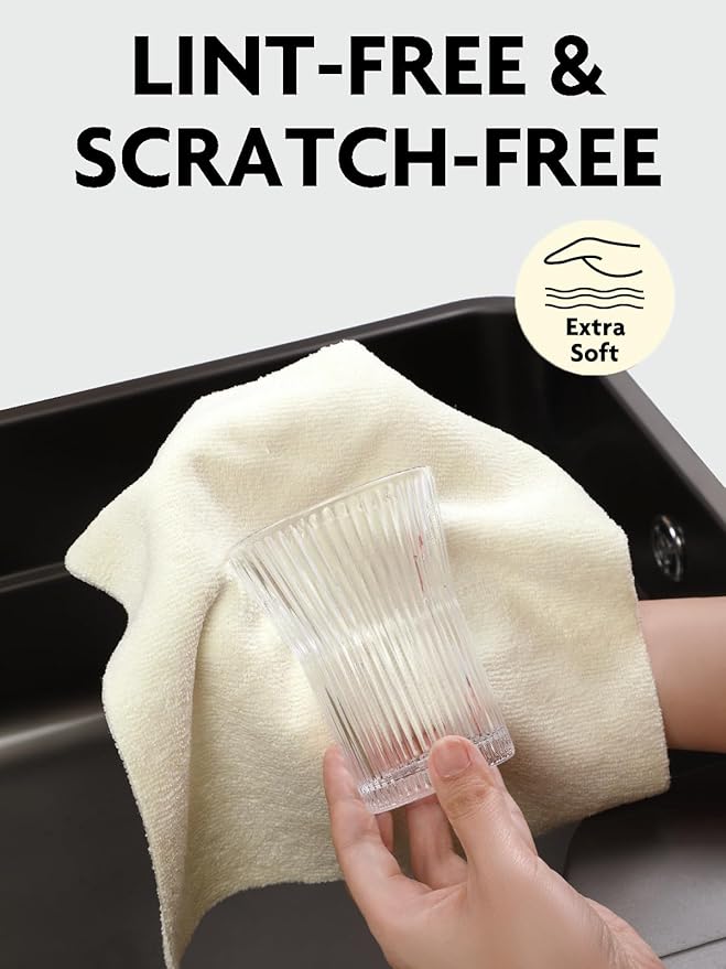 Fantasticlean Tear-Away Dish Cloth- 80 Sheets, 4 Rolls