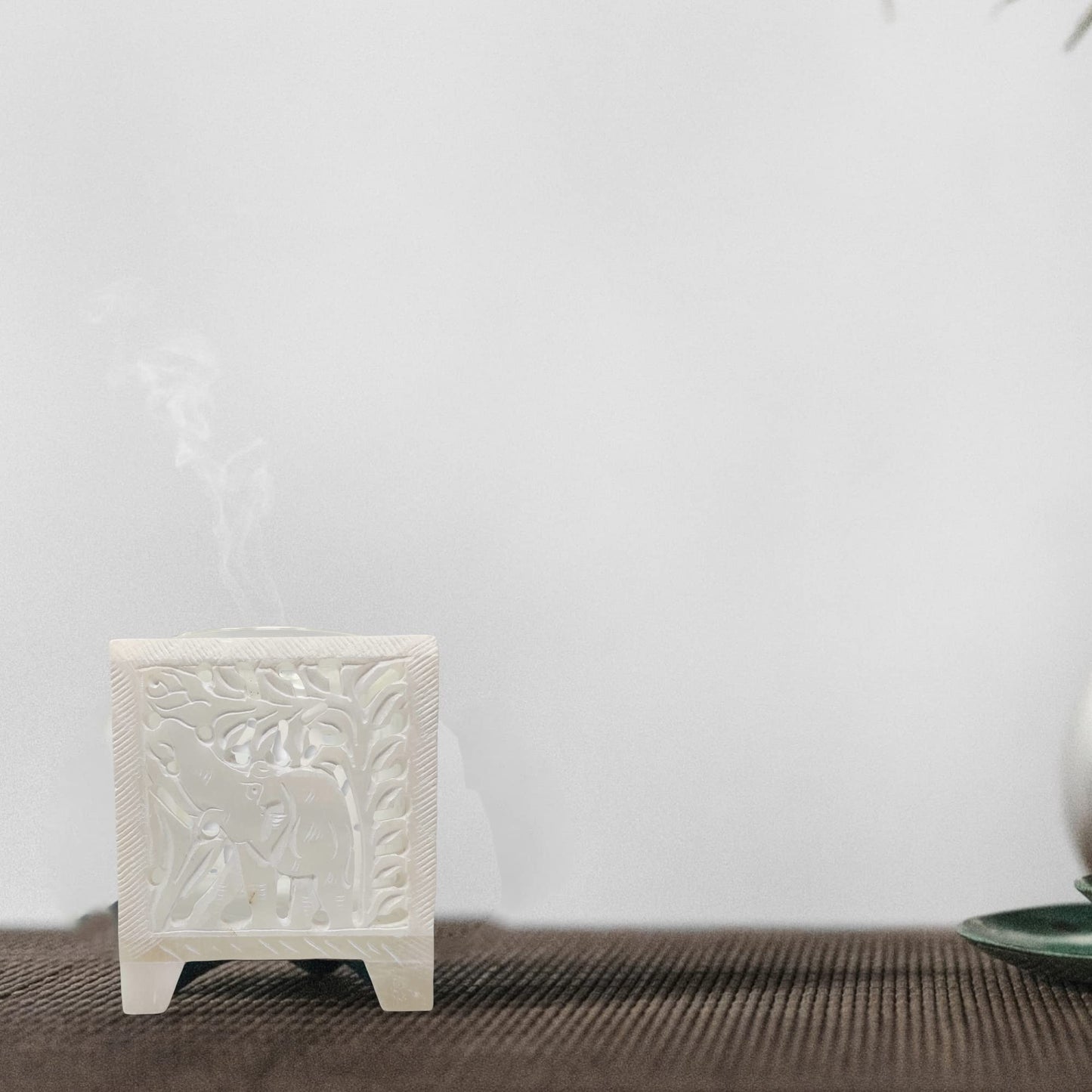 Stone Essential Oil Burner Wax Melt Burners - Aroma Burner - Decorative Tealight Candle Holder Hashcart®