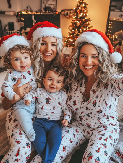 COOLJOY 4 Pack Plush Santa Hats, Christmas Santa Hats for Christmas Party, Adult size Xmas Holiday Hat for Unisex Kids Party Supplies