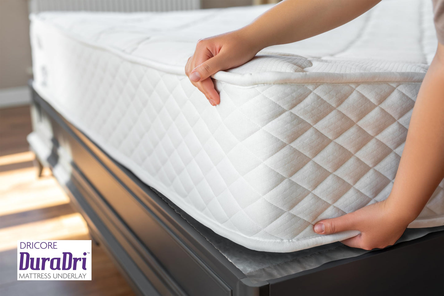 DRICORE DuraDri Mattress Underlay for RVs, Boats, Campers, and Beds Creating Air Flow for a Dry and Comfortable Experience (King)