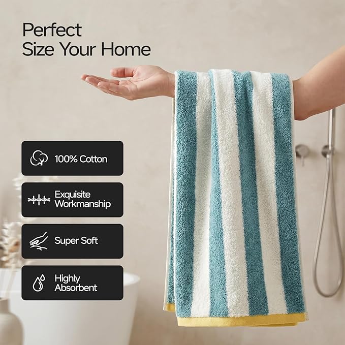 REDKISS 2-Pack Luxury Hand Towels