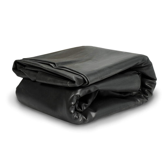 Aquascape PRO Grade 45 MIL EPDM Fish-Safe Pond and Fountain Liner, 10-ft x 10-ft, 100 sq ft, Black