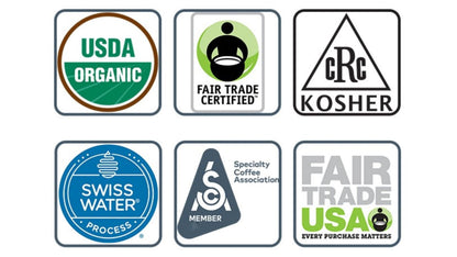 NO FUN JO DECAF: 10 oz, Organic Decaf Ground Coffee, Swiss Water Process, Fair Trade Certified, Medium Dark Roast, 100% Arabica Coffee, USDA Certified Organic, NON-GMO, Chemical & Gluten Free