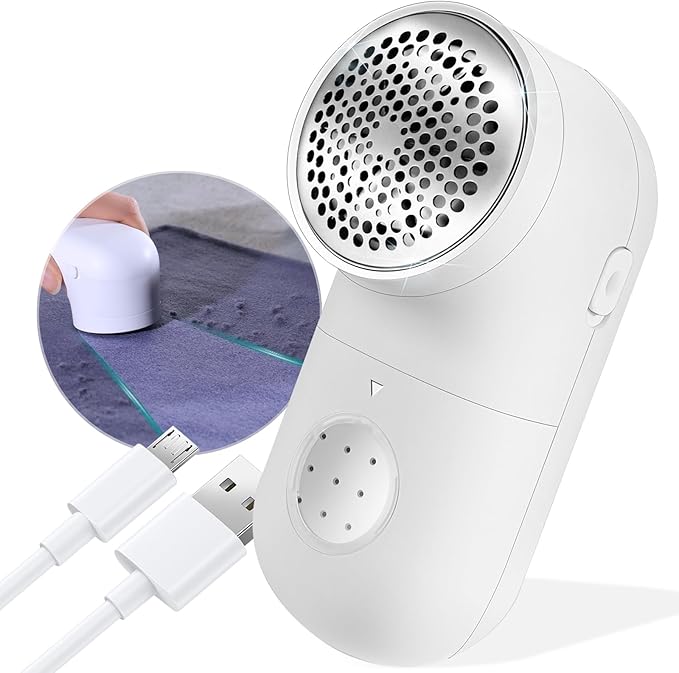 Fabric Shaver, Electric Lint Remover, USB Rechargeable Sweater Shaver, Cordless