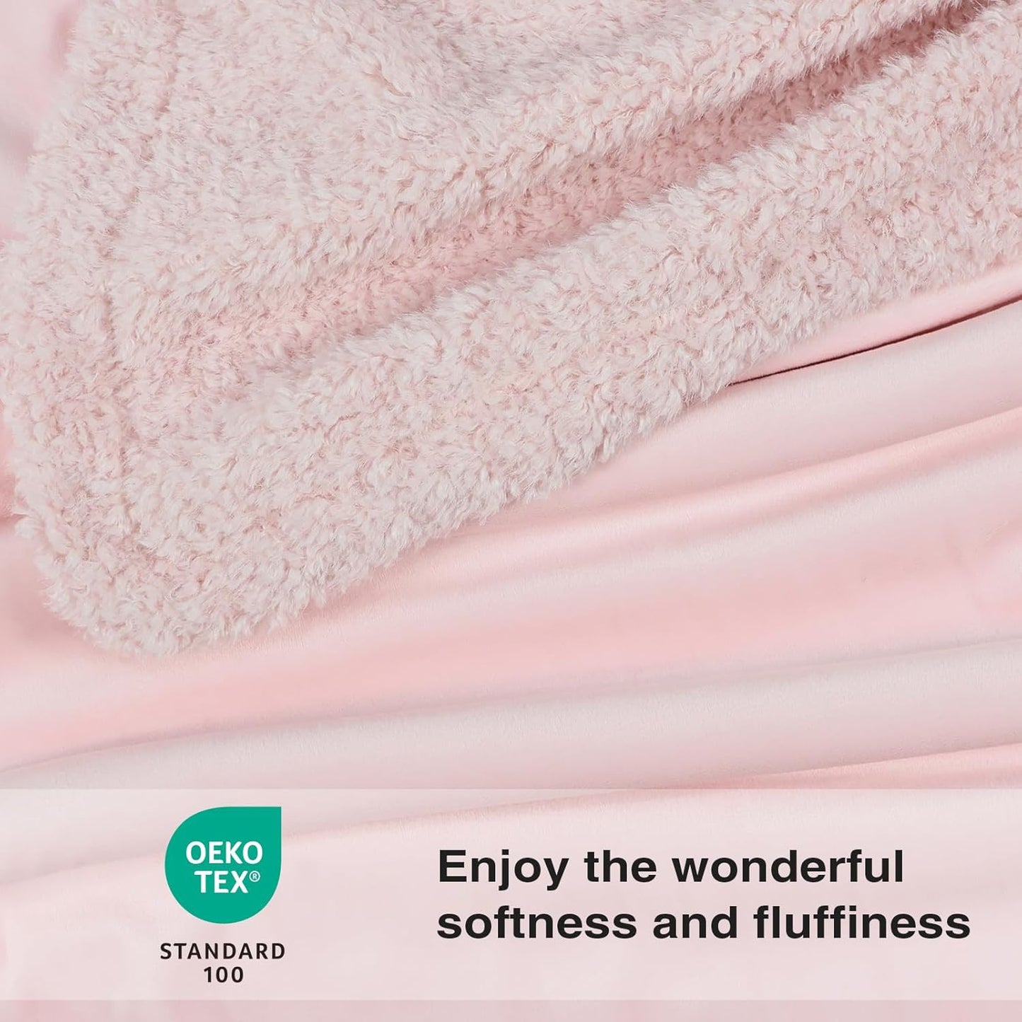 VigorSpring Pink Throw Blanket, Reversible Ultra Soft Microfiber Warm Plush Blanket for Kids Girls, Cozy Decor for Couch Sofa Bed Living Room, 40x60 Inches