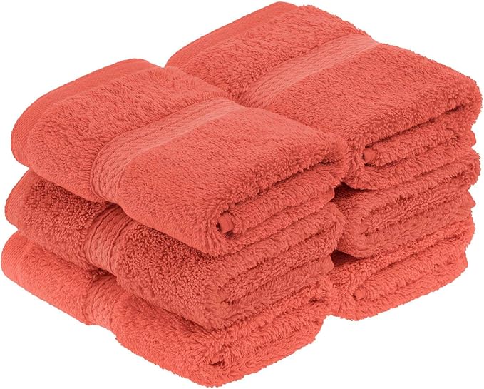 SUPERIOR Solid Egyptian Cotton Face Towel Set