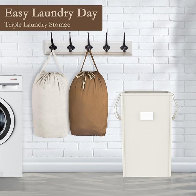 MCleanPin 210L Laundry Hamper Collapsible