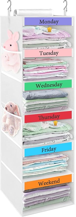 punemi Weekly Clothes Organizer