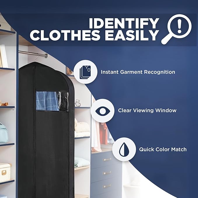 Garment Bag for Hanging Clothes