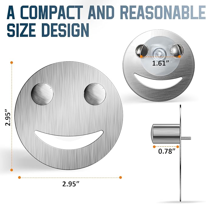 Stainless Steel Smiley Face Dish Sponge Holder, Rv Apartment Kitchen
