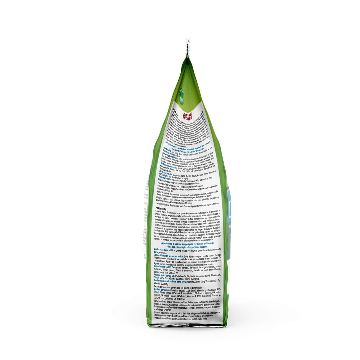 Living World Premium Mix For Budgies, 908 g (2 lb)